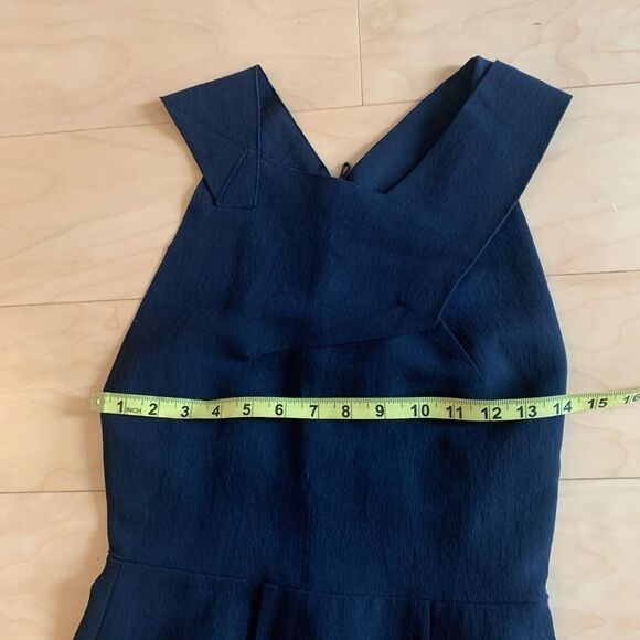 ROLAND MOURET SOLD OUT MANON DRESS.NAVY BLUE. SIZE 6. BNWOT - Picture 7 of 9